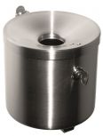 Wandascher TKG Rondo Senior 2,4 Liter Edelstahl